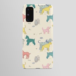 Retro Dogs and Cats Android Case
