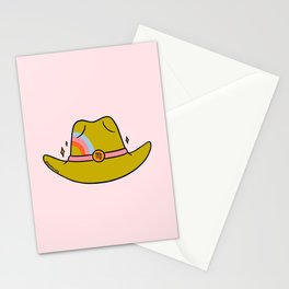 Virgo Cowboy Hat Stationery Card