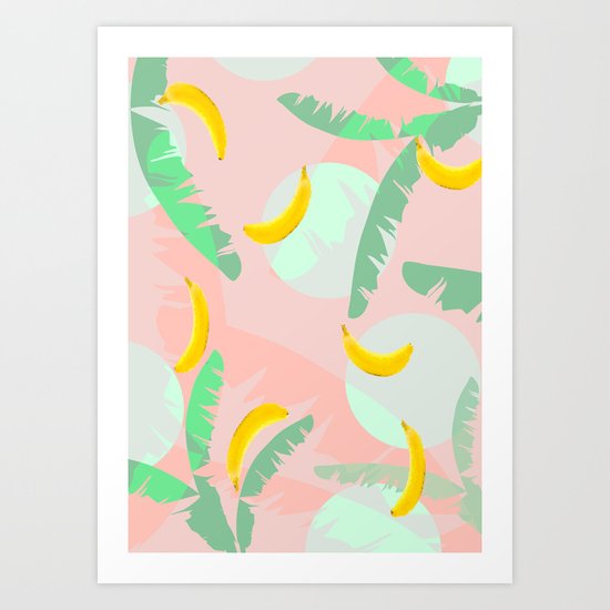 Rumba Banana Art Print