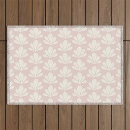 Abstract Plant Pattern XXII Outdoor Rug