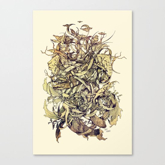 Water,Earth & Air | VACANCY zine | Canvas Print
