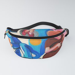 Music Concert Painting on paper Artwork - Composition Fanny Pack