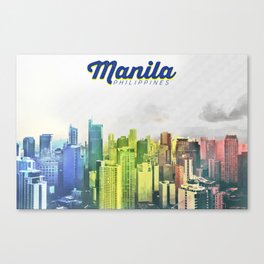Metro Manila Canvas Print