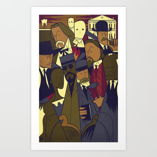 Django Unchained Art Print