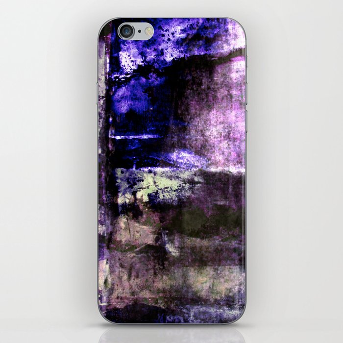 Purple Grunge iPhone Skin