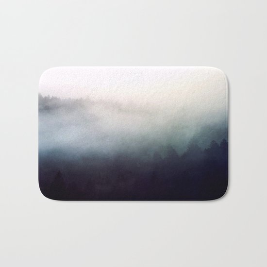 Beautiful fog Bath Mat