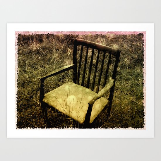 Pixie Chair Art Print