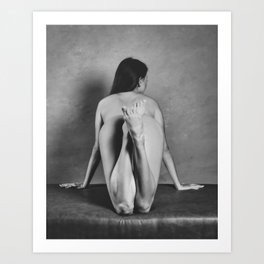 Very beautiful nude woman #K6184 Art Print