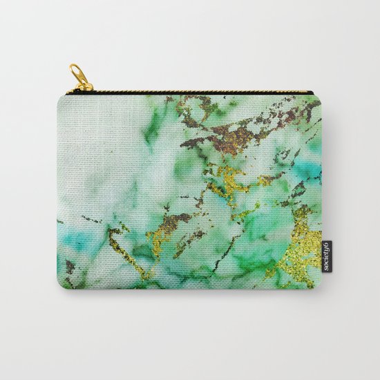 Marble Effect #3 Carry-All Pouch