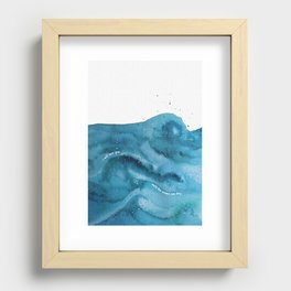 I will love you until the oceans run dry... Recessed Framed Print