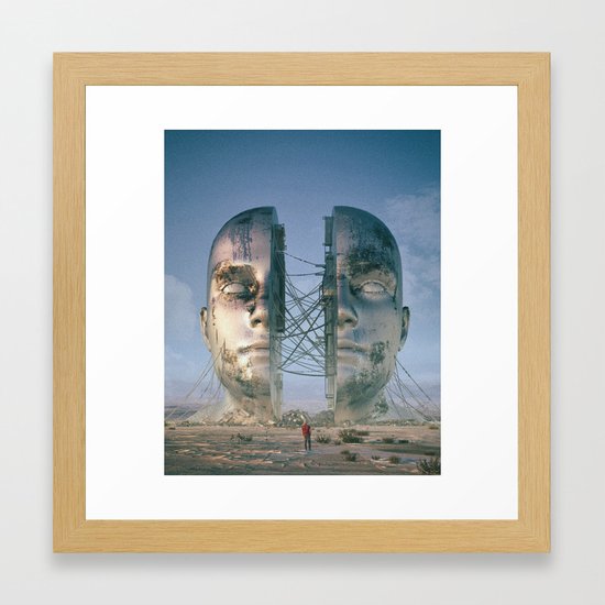 HEADSPACE (everyday 03.31.18) Framed Art Print by beeple | Society6