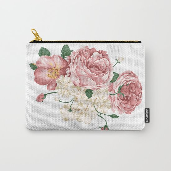 Watercolor rose Carry-All Pouch