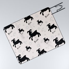 Aries  ,3, Zodiac, Astrology, Horoscope, Stars, Sun-and-moon, Birthday, Valentines-day, Holidays, xmas, valentines, valentines-gift, valentinesday,  Picnic Blanket