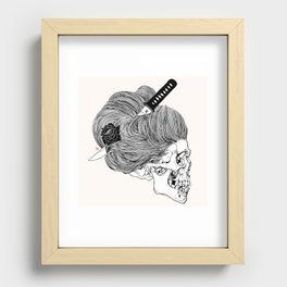 A Lady From Japan Recessed Framed Print