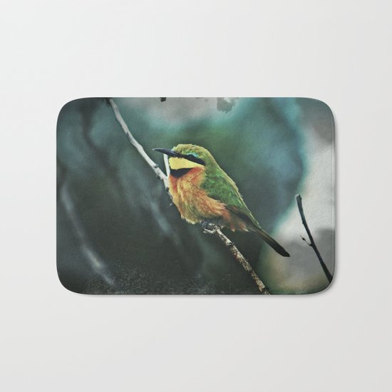 African Little Bee-Eater Bird Bath Mat