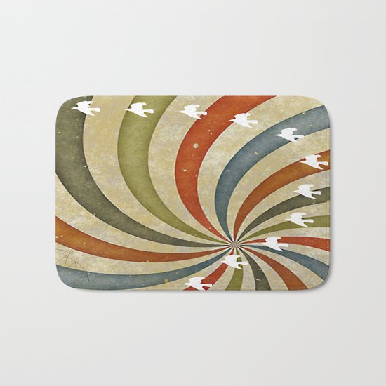 migratory birds Bath Mat