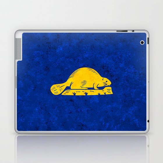 Reverse State Flag of Oregon Laptop & iPad Skin