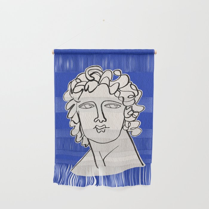 Alexander the Great statue Wall Hanging