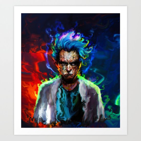 rick Art Print