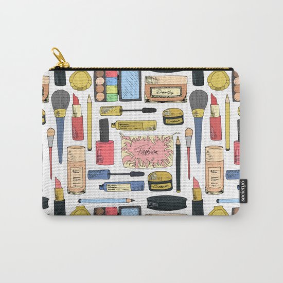 Cosmetic pattern Carry-All Pouch