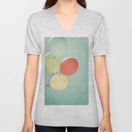 Up Up and Away V Neck T Shirt