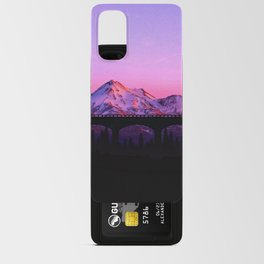 Sunset Mountain Android Card Case