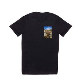 Riomaggiore, Cinque Terre, Italy T Shirt | Vernazza, Color, Renovation, Photo, Cinqueterre, Riomaggiore, Yellowbuilding, Architecture, 5Terre, Triptoitaly 