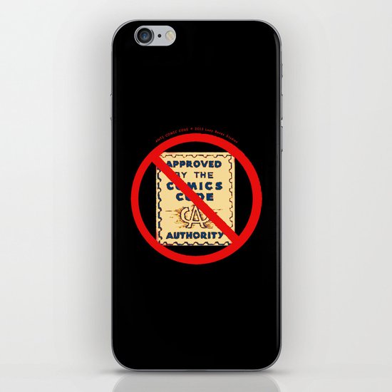 ANTI COMIC CODE 009 iPhone & iPod Skin