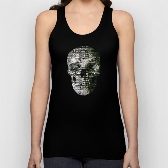 Removing Filters (P/D3 Glitch Collage Studies) Unisex Tank Top