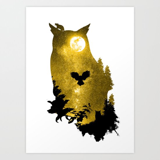A Melancholy Song Art Print