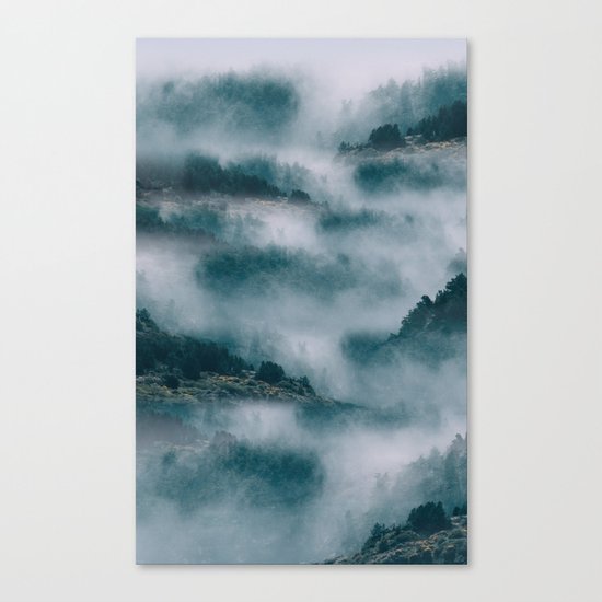Landscape Mountains Canvas Print