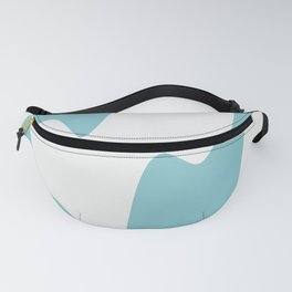 Blue marble Fanny Pack