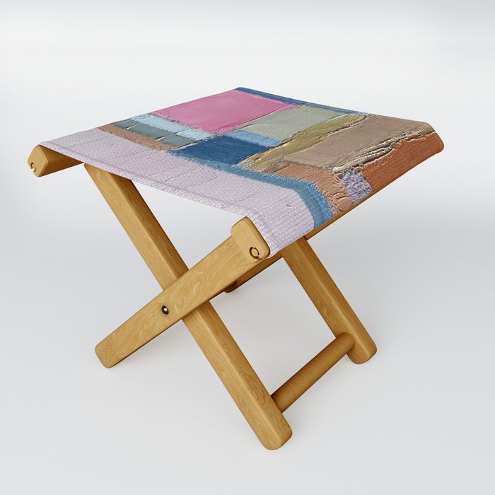 Coral Alley Folding Stool