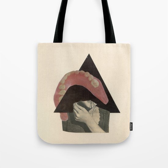 Talking Circles to Empty Faces Tote Bag