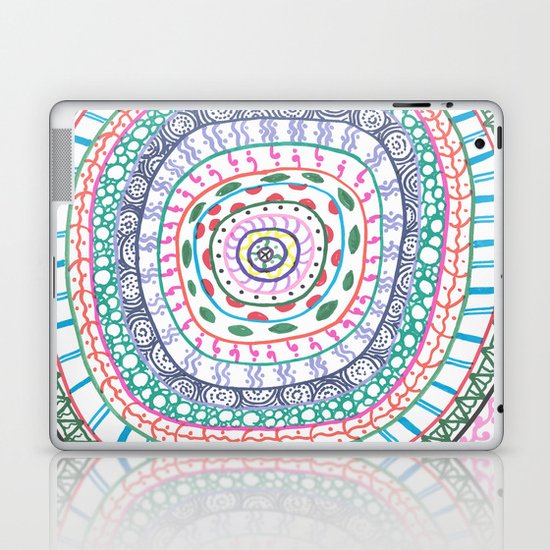 Pattern Go Round Laptop & iPad Skin