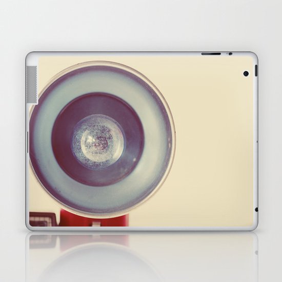 Blue Flash Laptop & iPad Skin