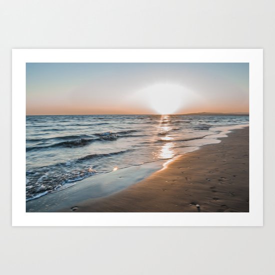 Eye of the sun Art Print