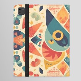 owl pattern iPad Folio Case