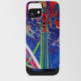 Violin Abstract iPhone Card Case