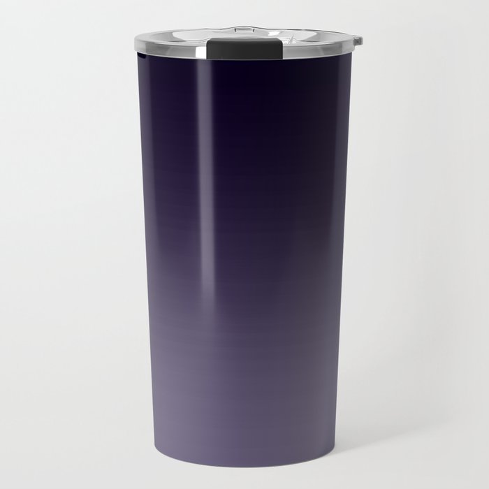 Ombre Ultra Violet Dark Purple Travel Mug