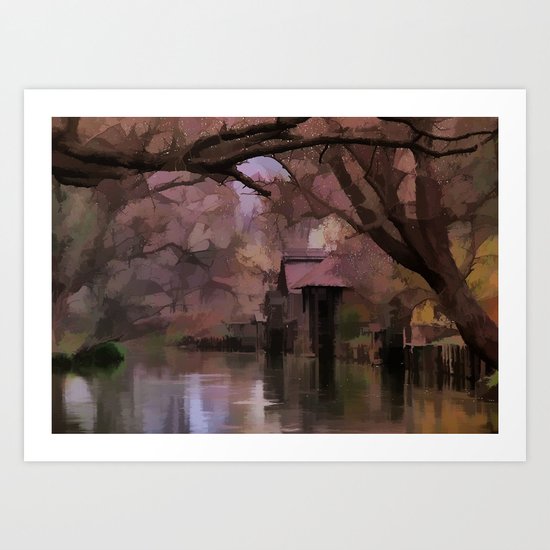 Livin On The Bayou Art Print