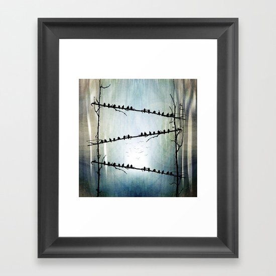 Barricade Framed Art Print