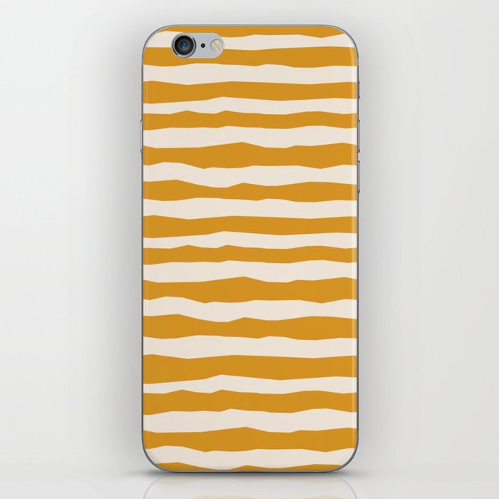 Modern Mango Stripes iPhone Skin