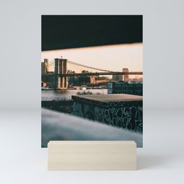 Brooklyn Bridge NYC Mini Art Print