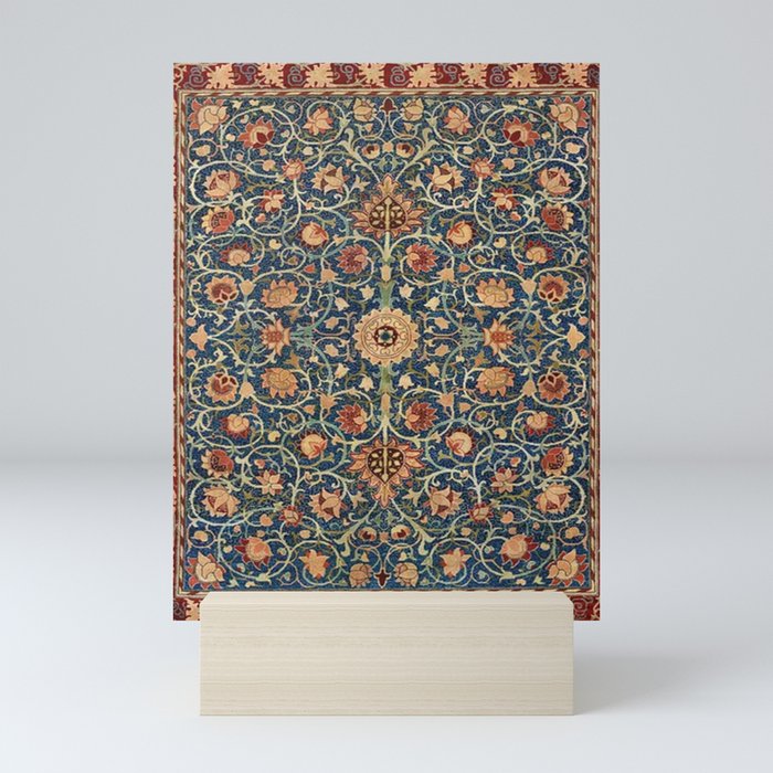 William Morris. Carpet Pattern. Mini Art Print