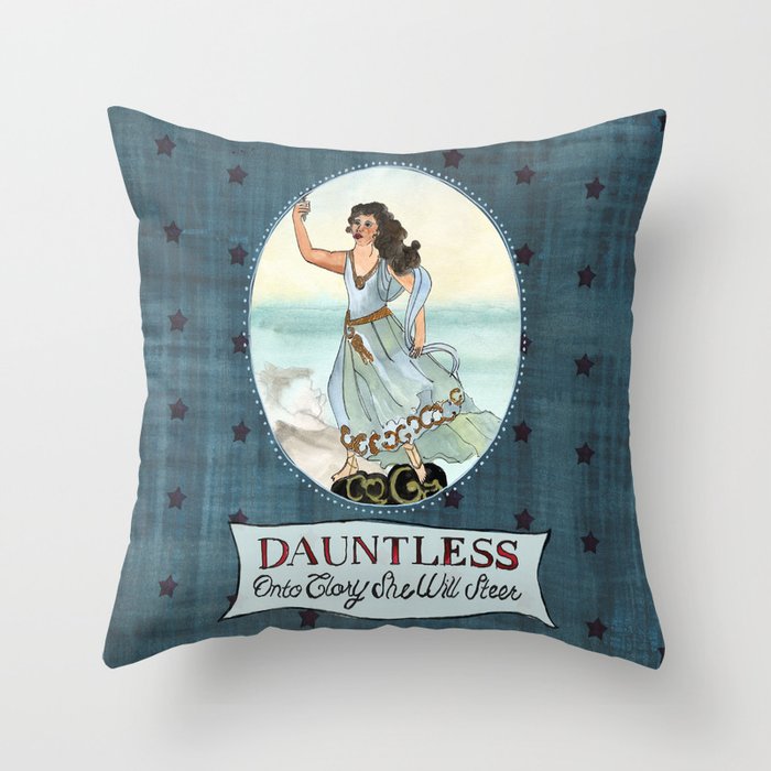 Dauntless Throw Pillow