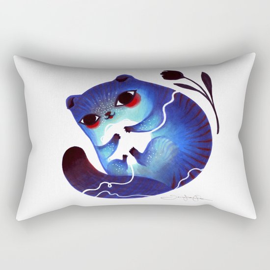 The Power of the Yarn Ball Rectangular Pillow