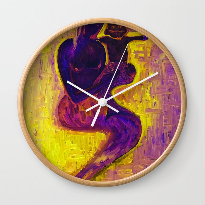 madonna rucellai Wall Clock