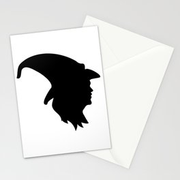 Witch Head Stationery Cards