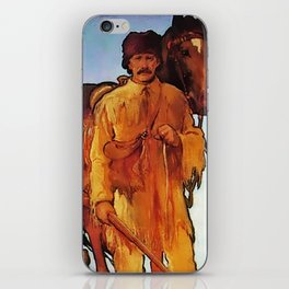 “Kit Carson - Pathfinder” by Gerald Cassidy iPhone Skin